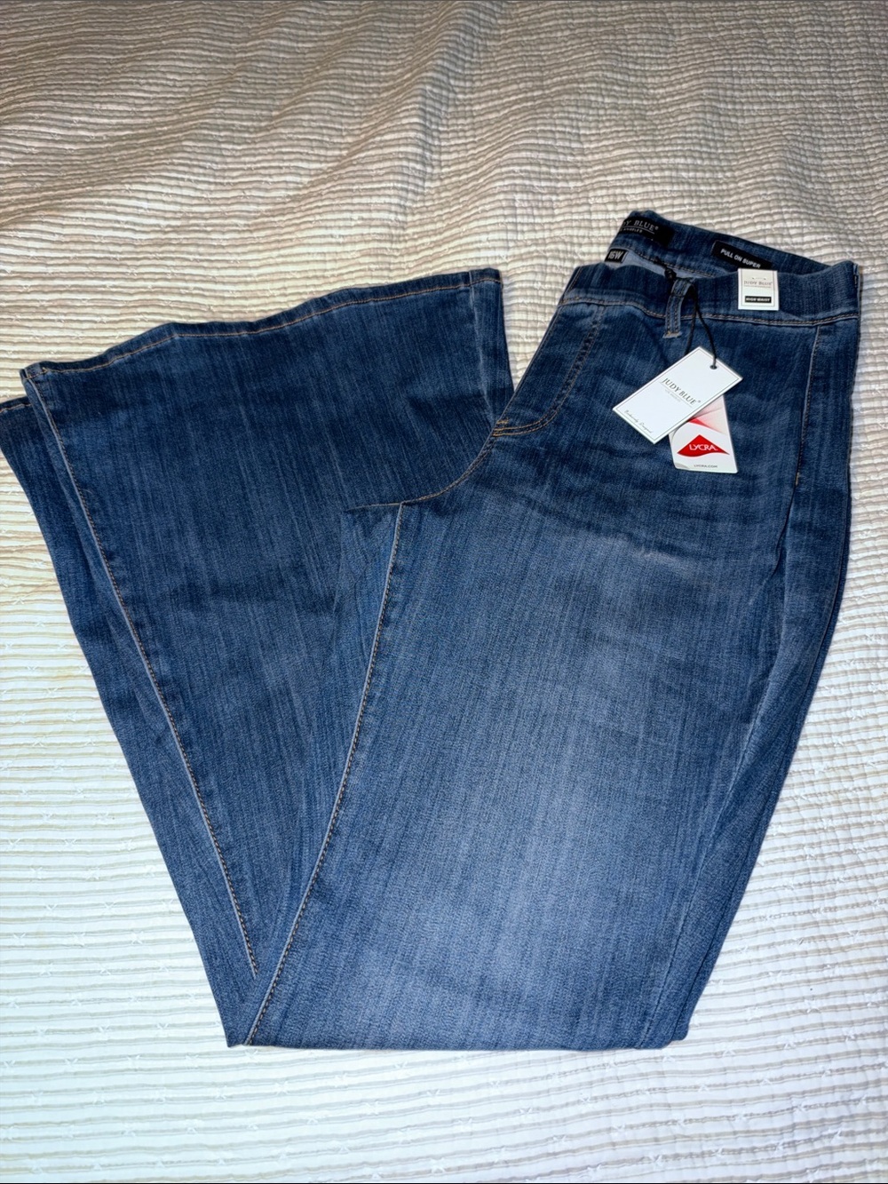 Judy Blue Classic Indigo Wide Leg Jeans